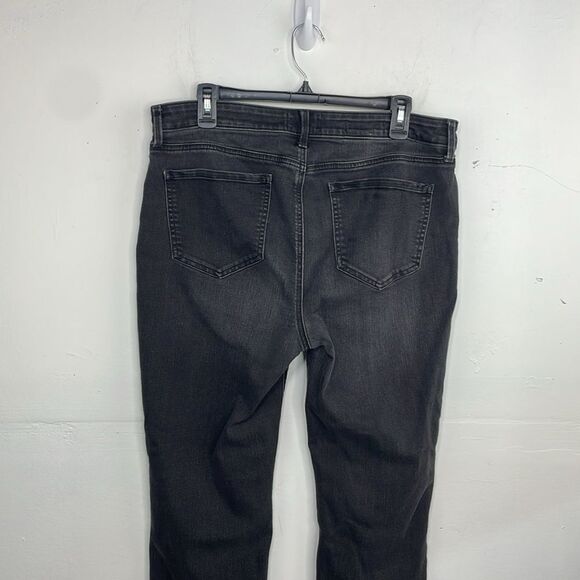 NYDJ Alina Legging Lift Tuck Technology Black Jeans size 12 - Picture 5 of 11